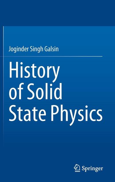 History of Solid State Physics