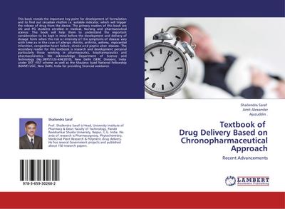 Textbook of   Drug Delivery Based on Chronopharmaceutical    Approach