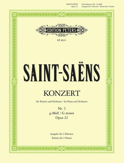 Saëns, C: Piano Concerto No. 2 in G Minor Op. 22 (Edition fo