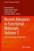 Recent Advances in Functional Materials, Volume 1
