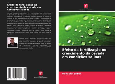 Efeito da fertilização no crescimento da cevada em condições salinas