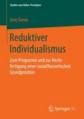 Reduktiver Individualismus