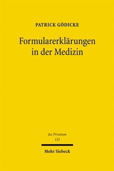 Formularerklärungen in der Medizin