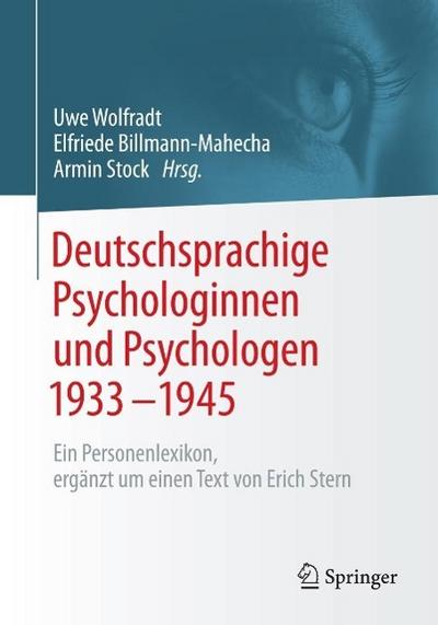 Deutschsprachige Psychologinnen und Psychologen 1933-1945