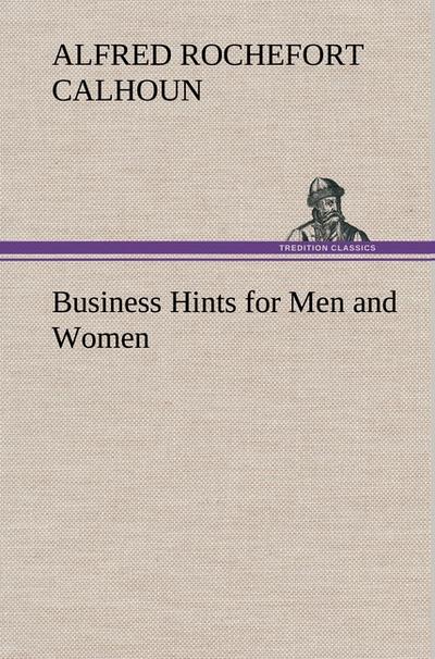 Business Hints for Men and Women