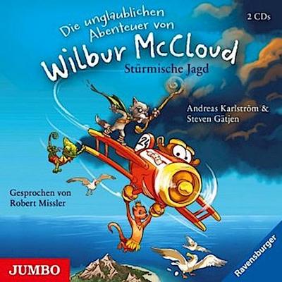 Die unglaublichen Abenteuer von Wilbur McCloud - Stürmische Jagd, 2 Audio-CDs