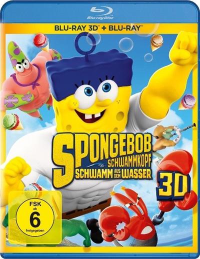 Spongebob Schwammkopf  3D (BR) 3D&2D 2BR Min: 93/DD5.1/WS Schwamm aus dem Wasser