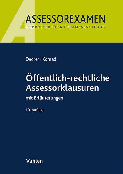 Öffentlich-rechtliche Assessorklausuren