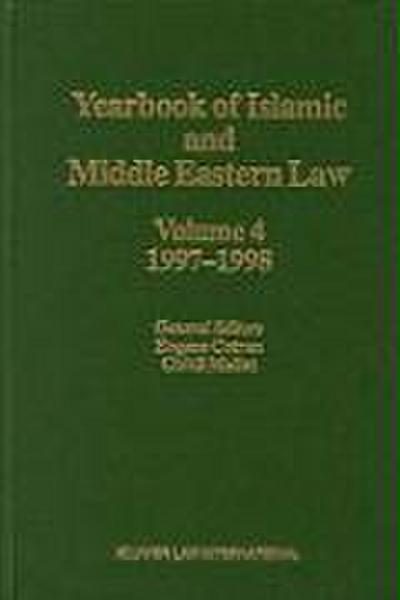Yearbook of Islamic and Middle Eastern Law, Volume 4 (1997-1998)
