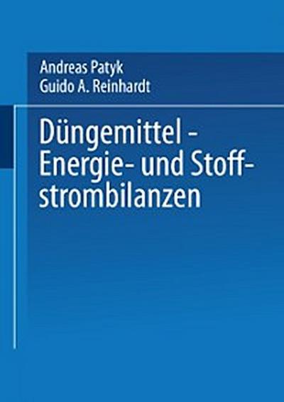 Düngemittel — Energie- und Stoffstrombilanzen