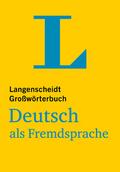 Langenscheidt Großwörterbuch Deutsch als Fremdspra