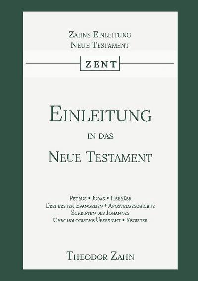 Einleitung in das Neue Testament