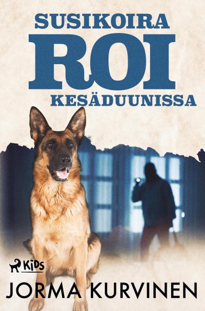 Susikoira Roi kesäduunissa