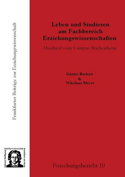 Leben und Studieren am Fachbereich Erziehungswissenschaften