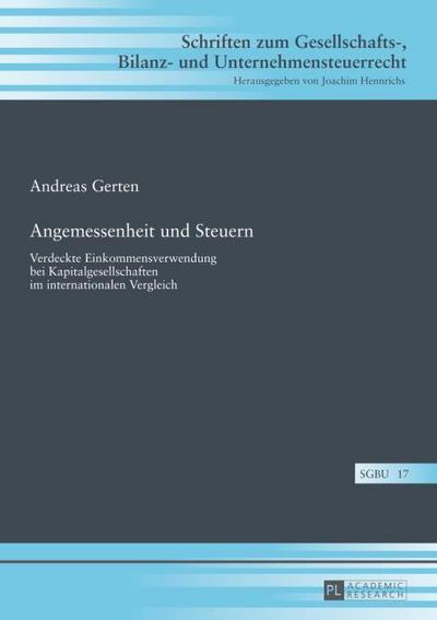 Angemessenheit und Steuern