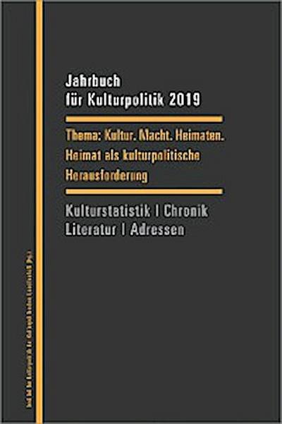 Jahrbuch für Kulturpolitik 2019/20