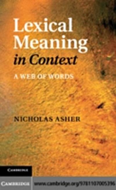 Lexical Meaning in Context