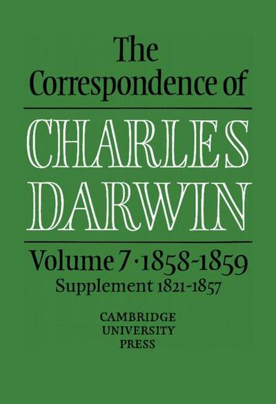Correspondence of Charles Darwin v7