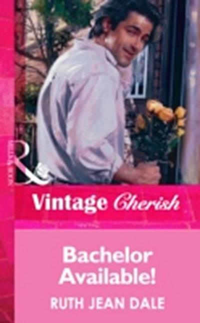 Bachelor Available!