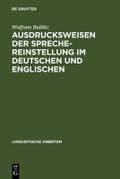 Ausdrucksweisen der Sprechereinstellung im Deutsch