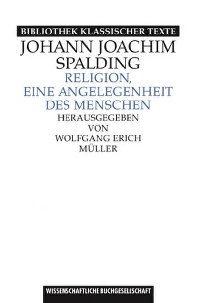 Religion, eine Angelegenheit des Menschen