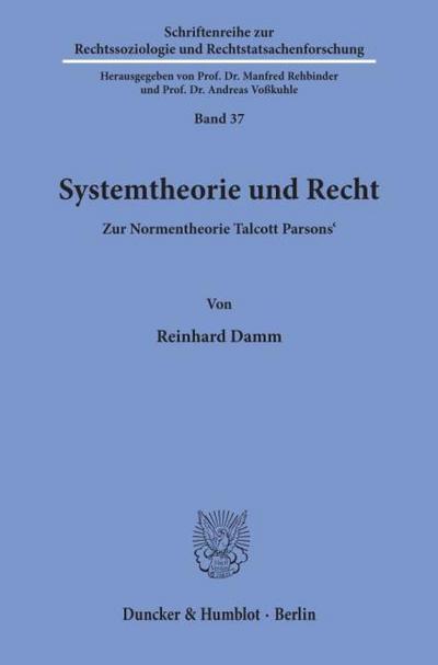 Systemtheorie und Recht.