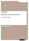 Allgemeines Wirtschaftsstrafrecht