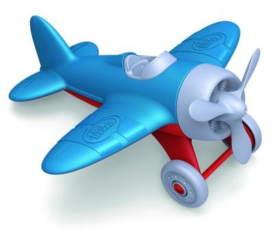 GREENTOYS Sport-Flugzeug mit blauen Tragflächen