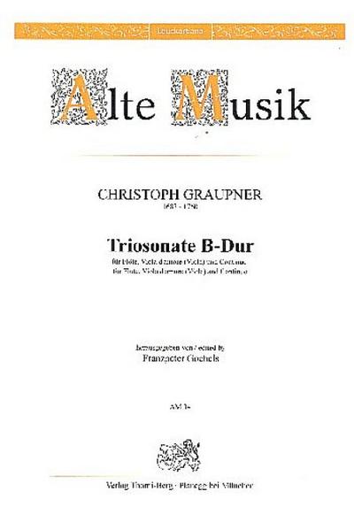 Sonate B-Durfür Flöte, Viola und Bc