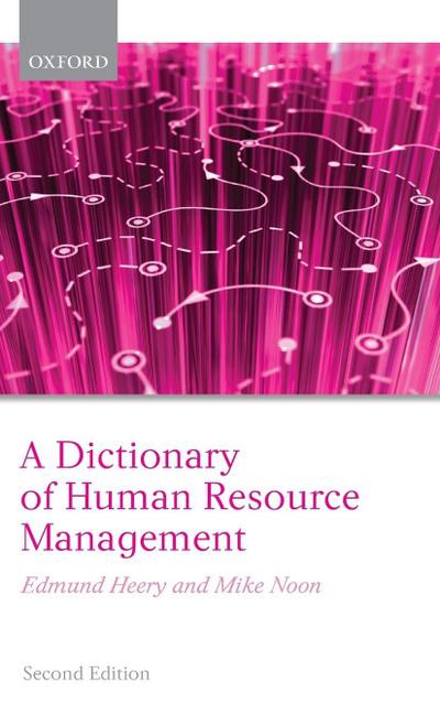 A Dictionary of Human Resource Management