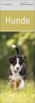 Lesezeichenkalender Hunde 2023