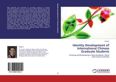 Identity Development of International Chinese Graduate Students