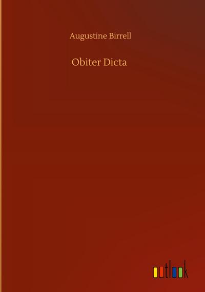 Obiter Dicta