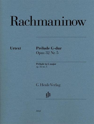 Sergej Rachmaninow - Prélude G-dur op. 32 Nr. 5