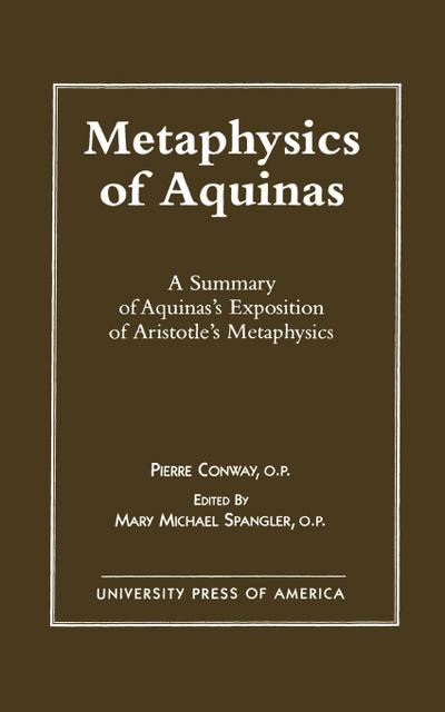 Metaphysics of Aquinas