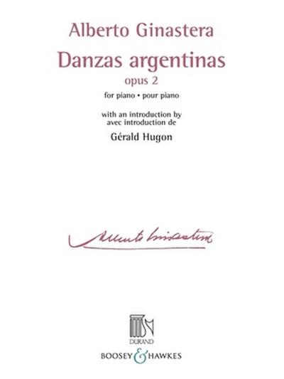 Danzas Argentinas Opus 2