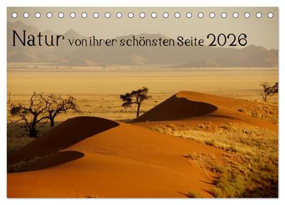 Natur von ihrer schönsten Seite 2026 (Tischkalender 2026 DIN A5 quer), CALVENDO Monatskalender