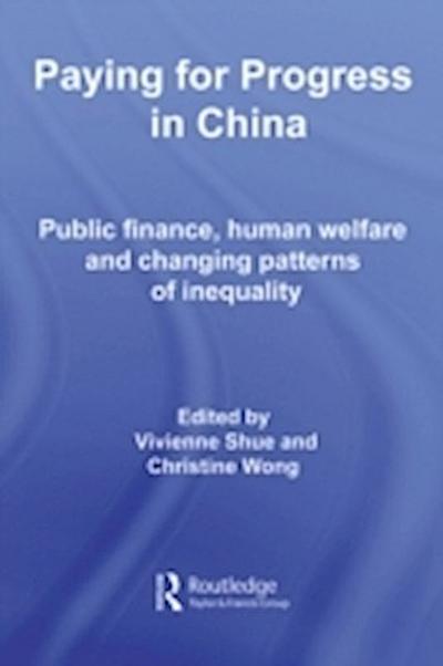 Paying for Progress in China