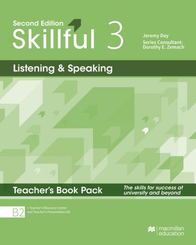 Skillful 2nd edition Level 3 – Listening and Speaking: The skills for success at university and beyond / Teacher’s Book with Presentation Kit, ... and beyond. Mit Online-Zugang. Niveau B2