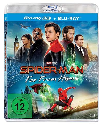 Spider-Man: Far from Home 3D, 2 Blu-ray
