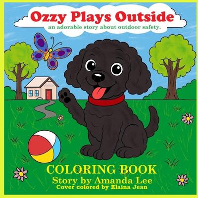 Ozzy Plays Outside - Coloring Book