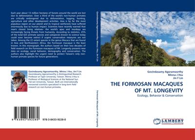 THE FORMOSAN MACAQUES OF MT. LONGEVITY - Govindasamy Agoramoorthy
