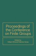 Proceedings of the Conference on Finite Groups