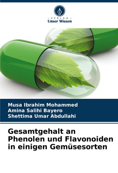 Gesamtgehalt an Phenolen und Flavonoiden in einigen Gemüsesorten