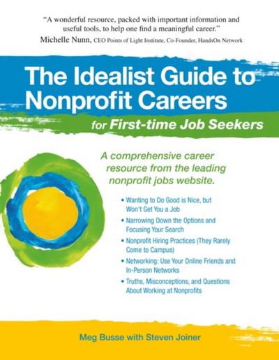 The Idealist Guide to Nonprofit Careers for First-time Job Seekers