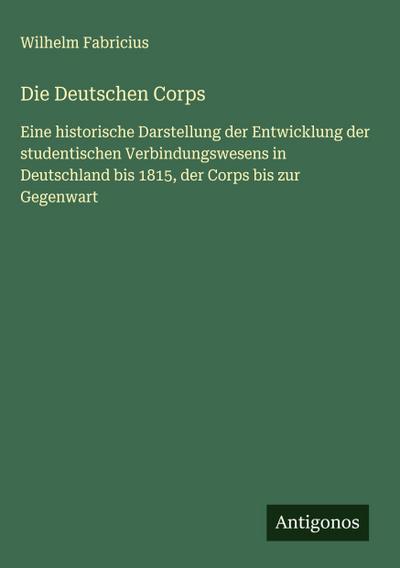 Die Deutschen Corps
