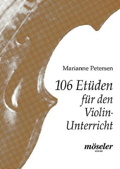 106 Etüden für den Violinunterricht