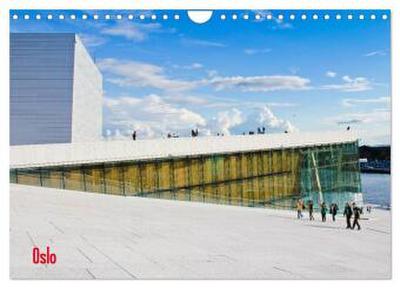 Oslo (Wandkalender 2026 DIN A4 quer), CALVENDO Monatskalender