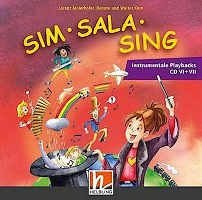 Sim Sala Sing - Ergänzende Instrumentale Playbacks CD VI + VII, 2 Audio-CDs
