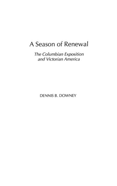 A Season of Renewal